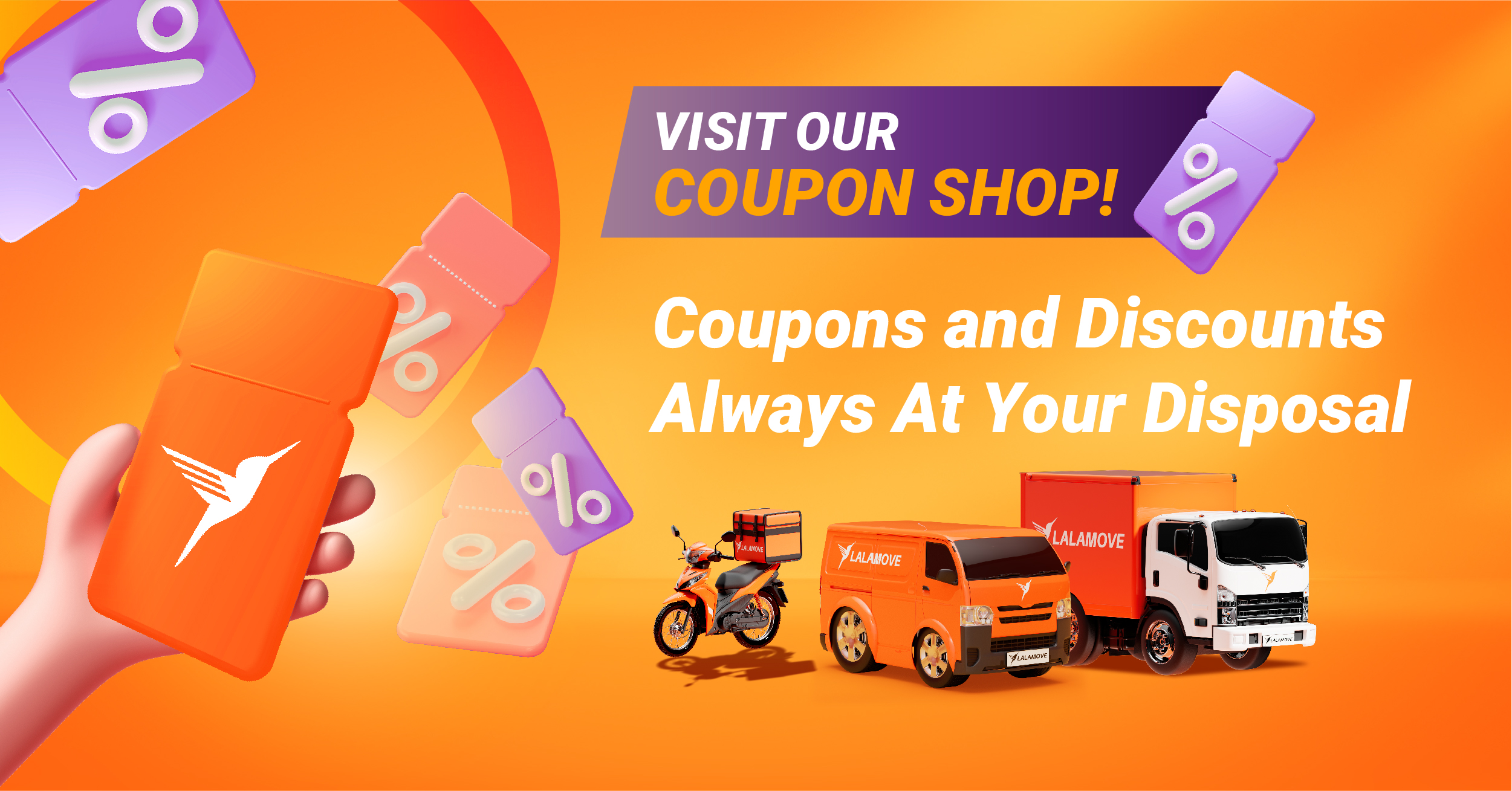 Lalamove Coupon Shop